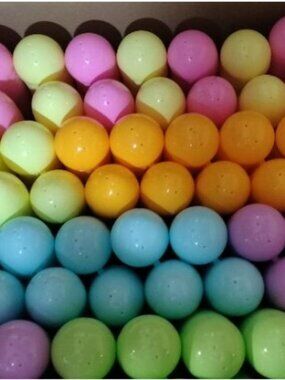 3.15" Pastel Easter Eggs, 50PCS Large Plastic Eggs, Empty Colorful Fillable Eggs